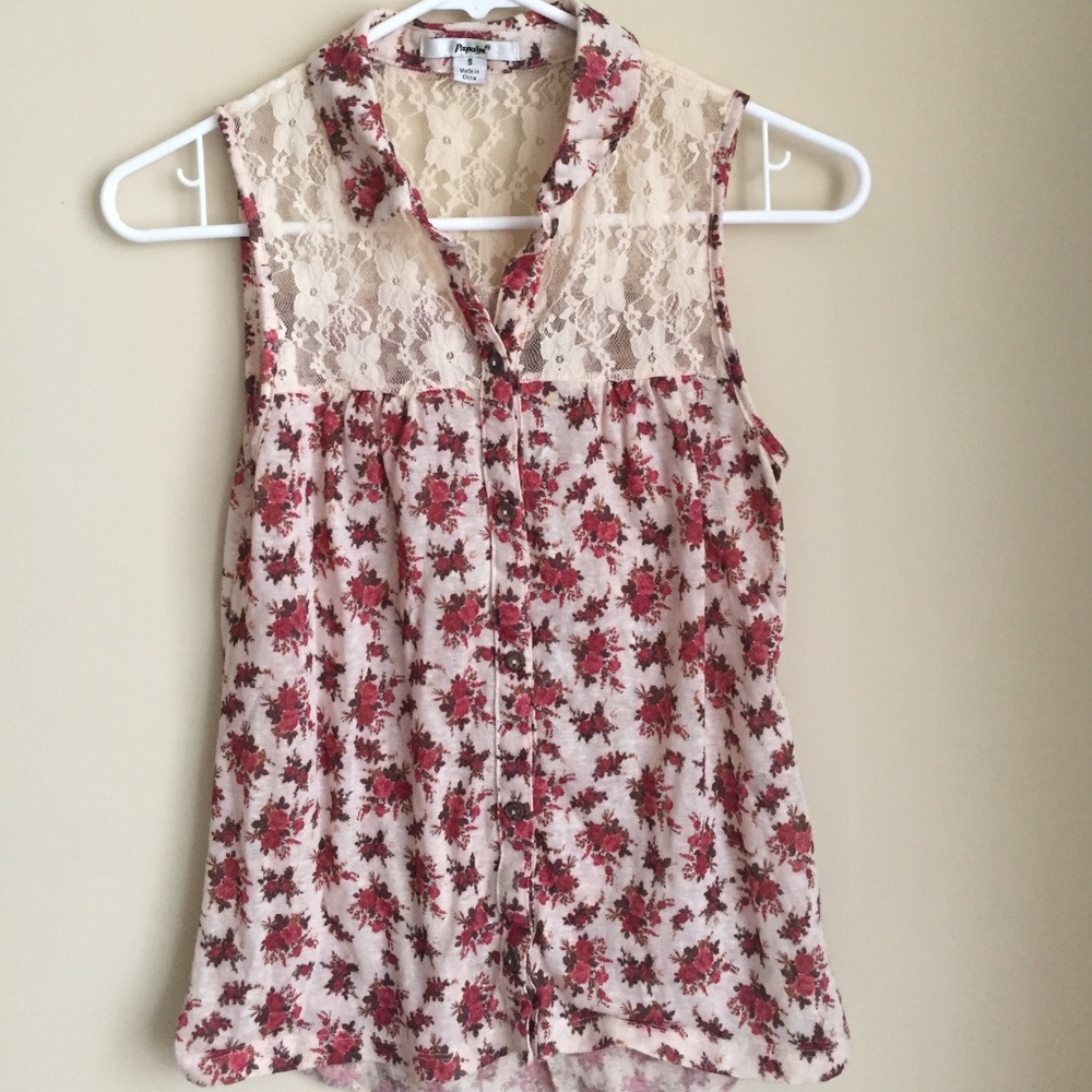 Floral Print Top